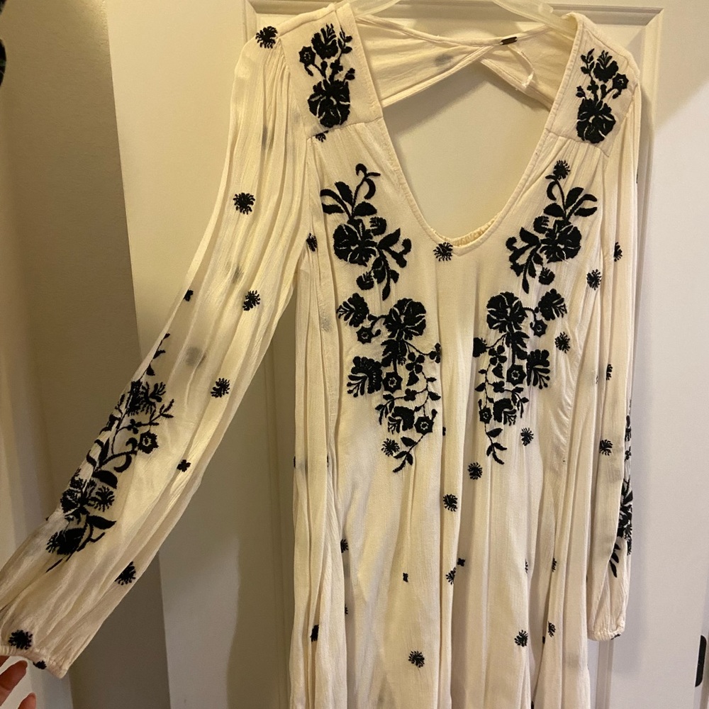 Free people embroidered dress